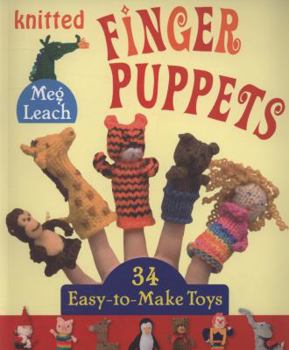 Paperback Knitted Finger Puppets: 34 Easy-To-Make Toys Book