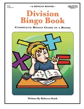 Paperback Division Bingo Book: Complete Bingo Game In A Book