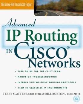 Paperback Advanced IP Routing with Cisco Networks Book