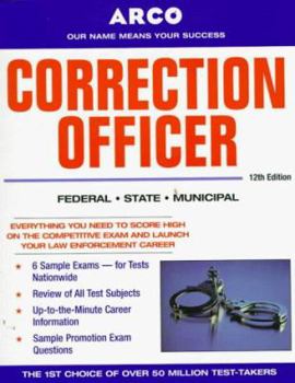 Paperback ARCO Correction Officer Book