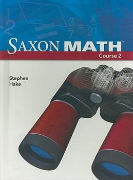 Library Binding Saxonn Math, Course 2 Book
