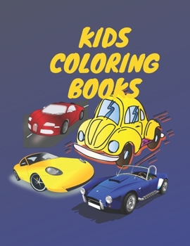 Paperback Kids Coloring Books: A great car coloring book for kids with information on cars from 4 to 12 years old Book