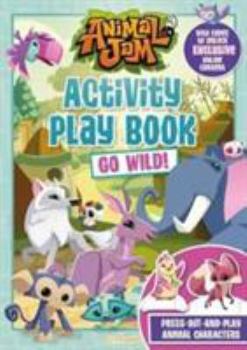 Paperback Animal Jam Activity Play Book Go Wild! Book