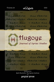 Paperback Hugoye - Journal of Syriac Studies (volume 24): 2021 Book