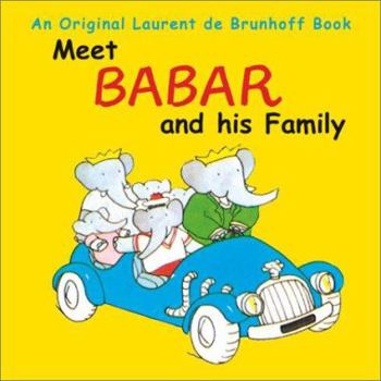 Hardcover Meet Babar and His Family Book