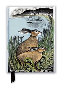 Misc. Angela Harding: Rathlin Hares (Foiled Journal) Book