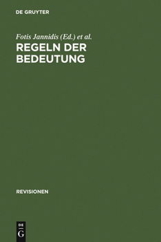 Hardcover Regeln der Bedeutung [German] Book