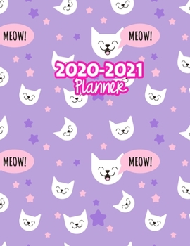 2020-2021 Planner: Two Year Calendar Organizer and Goal Journal | January 2020 - December 2021 Daily, Weekly and Monthly Planner Book with Back Sticker Expression Wall for 2 Years | Design Code 589928