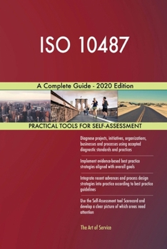 Paperback ISO 10487 A Complete Guide - 2020 Edition Book