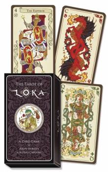 Hardcover The Tarot of Loka: A Card Game Book