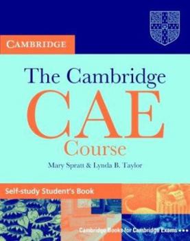 Paperback The Cambridge CAE Course Self-Study Student's Book