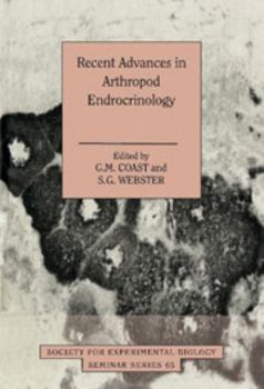 Hardcover Recent Advances in Arthropod Endocrinology Book
