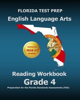 Paperback Florida Test Prep English Language Arts Reading Grade 4 Book