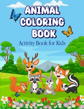 Paperback Animal Coloring Book-1 Book