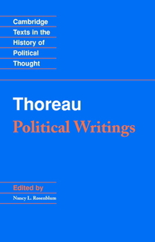 Paperback Thoreau: Political Writings Book