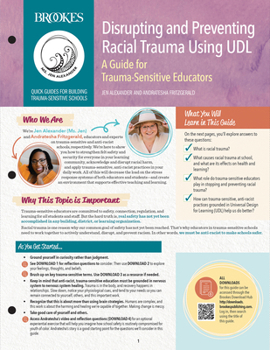 Disrupting and Preventing Racial Trauma in Schools with Udl: A Guide for Trauma-Sensitive Educators