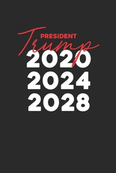 President Trump: Graph Paper Notebook (6" x 9" - 120 pages) ~ President Trump Notebook for Daily Journal, Diary, and Gift