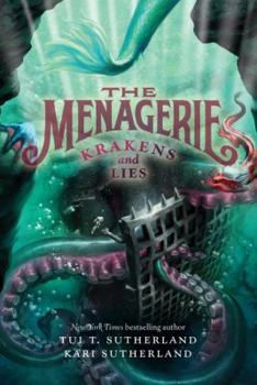 Paperback The Menagerie #3: Krakens and Lies Book