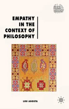 Hardcover Empathy in the Context of Philosophy Book