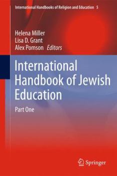 Hardcover International Handbook of Jewish Education 2 Volume Set Book