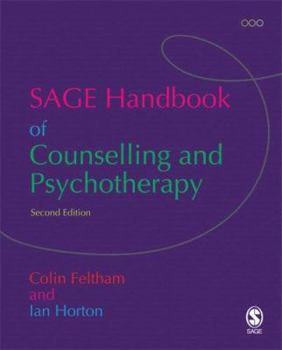 The SAGE Handbook of Counselling and Psychotherapy