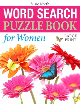 Paperback Word Search Puzzle Book for Women (Large Print) [Large Print] Book