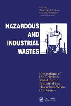 Paperback Hazardous and Industrial Waste Proceedings, 30th Mid-Atlantic Conference Book