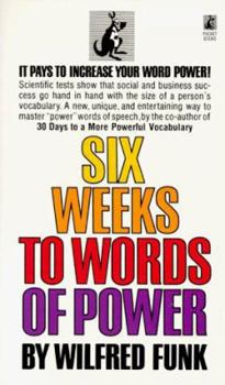 Mass Market Paperback Six Weeks to Words of Power Book