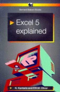 Paperback Excel 5 Explained (BP) Book