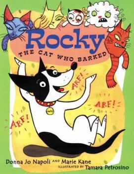 Hardcover Rocky: The Cat Who Barks Book