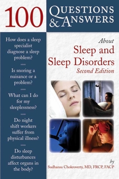 Paperback 100 Questions & Answers about Sleep and Sleep Disorders Book