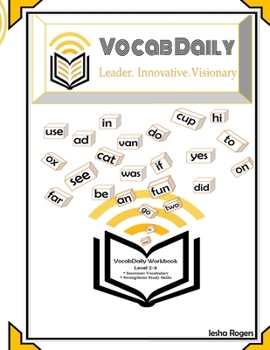 Paperback VocabDaily Workbook Level 2&3: Leader. Innovative. Visionary Book