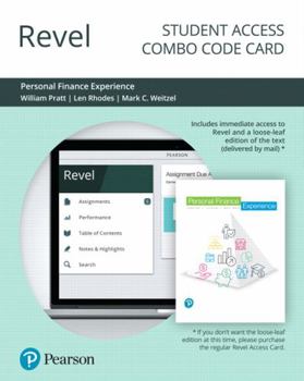 Printed Access Code Revel for Personal Finance Experience -- Combo Card Book