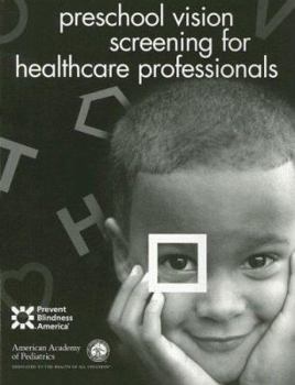 Paperback Preschool Vision Screening for Health Professionals Book