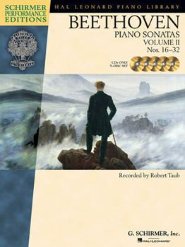 Paperback Beethoven - Piano Sonatas, Volume II - CDs Only (set of 5): Nos. 16-32 Book