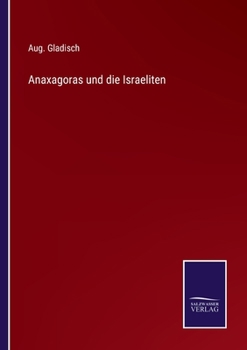 Paperback Anaxagoras und die Israeliten [German] Book
