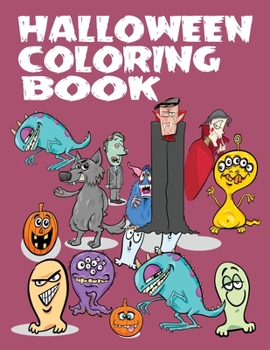 Paperback Halloween Coloring Book: Halloween Coloring Book for Kids Book