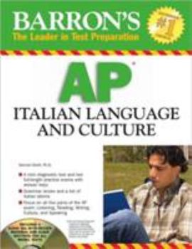 Paperback Barron's AP Italian Language and Culture: With Audio CDs [With 3 CDs] Book
