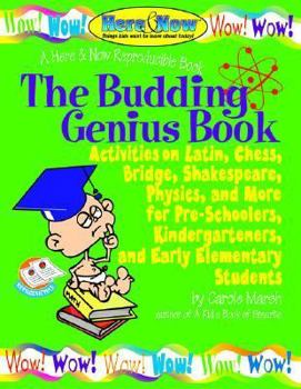 Paperback The Budding Genius Book of Reproducible Activities Book