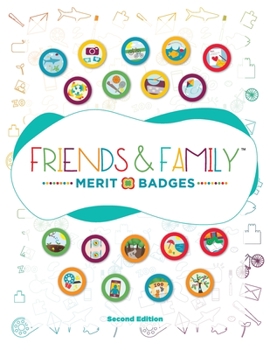 Paperback Friends and Family Merit Badges (TM) Book