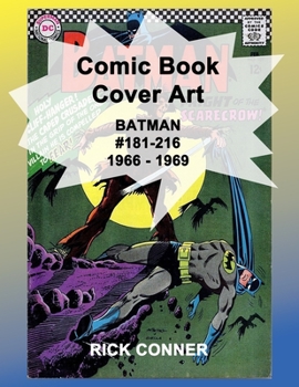 Paperback Comic Book Cover Art BATMAN #181-216 1966 - 1969 Book