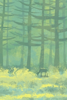 Notes: A Blank Isometric Graph Paper Notebook with Clearing in the Forest Cover Art