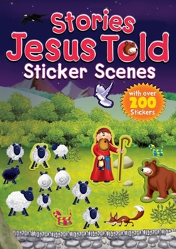 Paperback Stories Jesus Told Sticker Scenes Book
