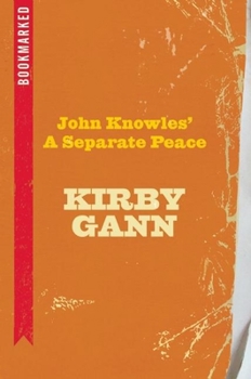 Paperback John Knowles' a Separate Peace: Bookmarked Book