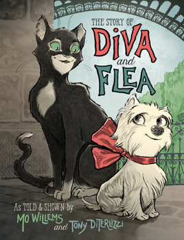 Hardcover The Story of Diva and Flea Book