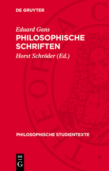 Hardcover Philosophische Schriften [German] Book