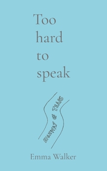 Paperback Too hard to speak Book