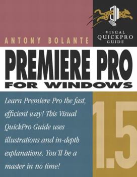 Paperback Premiere Pro 1.5 for Windows Book