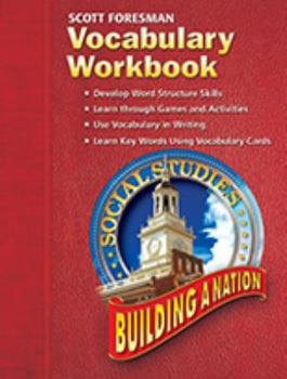 Paperback Social Studies 2005 Vocabulary Workbook Grade 4/5 Building a Nation Book