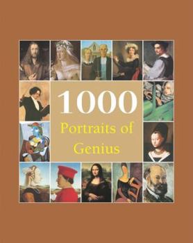 Hardcover 1000 Portraits of Genius Book